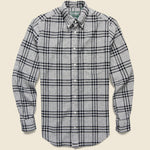 Large Houndstooth Check Shirt - Black - Gitman Vintage - STAG Provisions - Tops - L/S Woven - Plaid