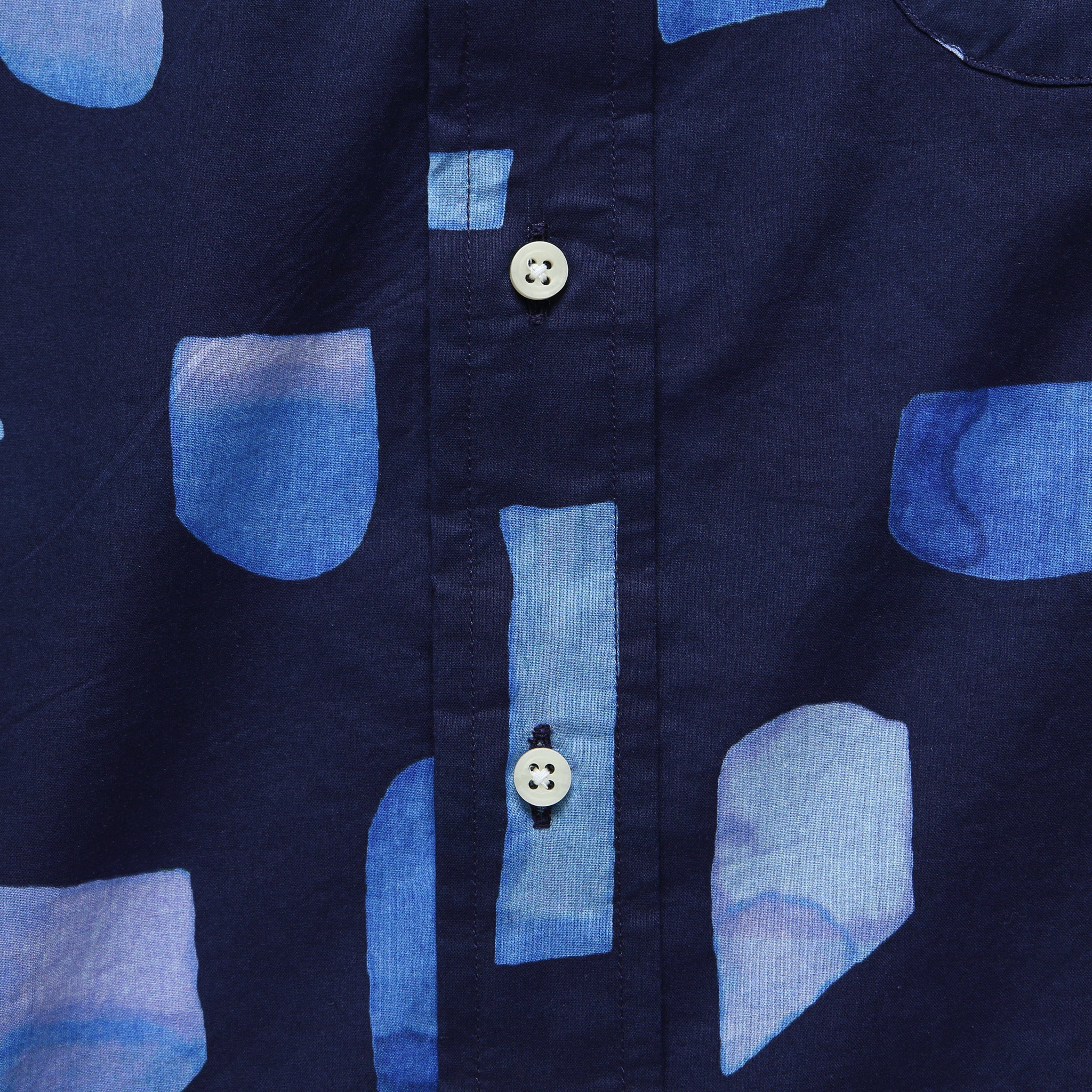 
                          Abstract Blues Shirt - Navy/Blue - Gitman Vintage - STAG Provisions - Tops - S/S Woven - Other Pattern
                        