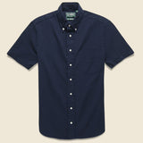 Seersucker Shirt - Navy - Gitman Vintage - STAG Provisions - Tops - S/S Woven - Other Pattern