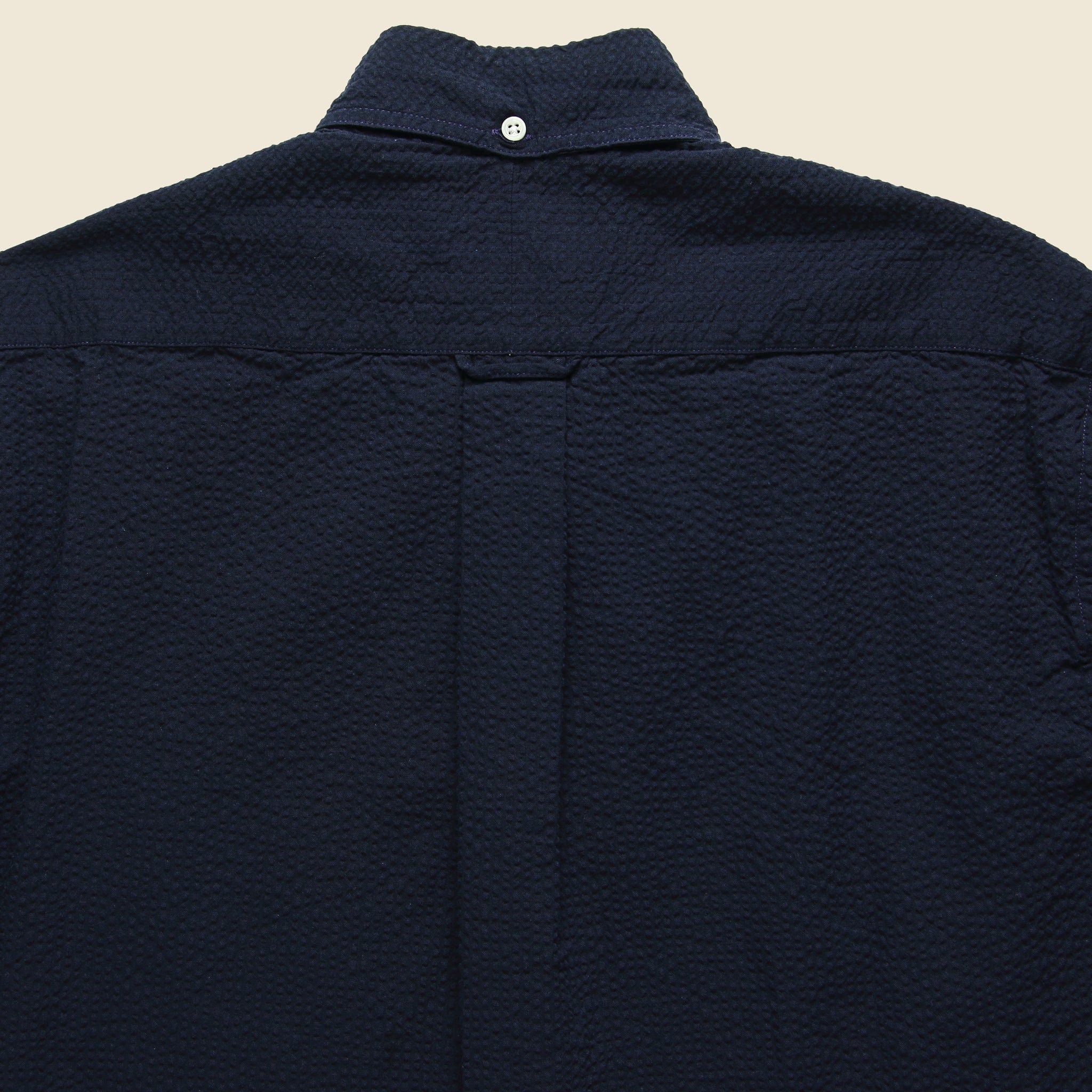 Seersucker Shirt - Navy - Gitman Vintage - STAG Provisions - Tops - S/S Woven - Other Pattern
