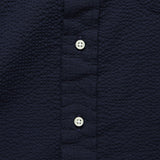 Seersucker Shirt - Navy - Gitman Vintage - STAG Provisions - Tops - S/S Woven - Other Pattern