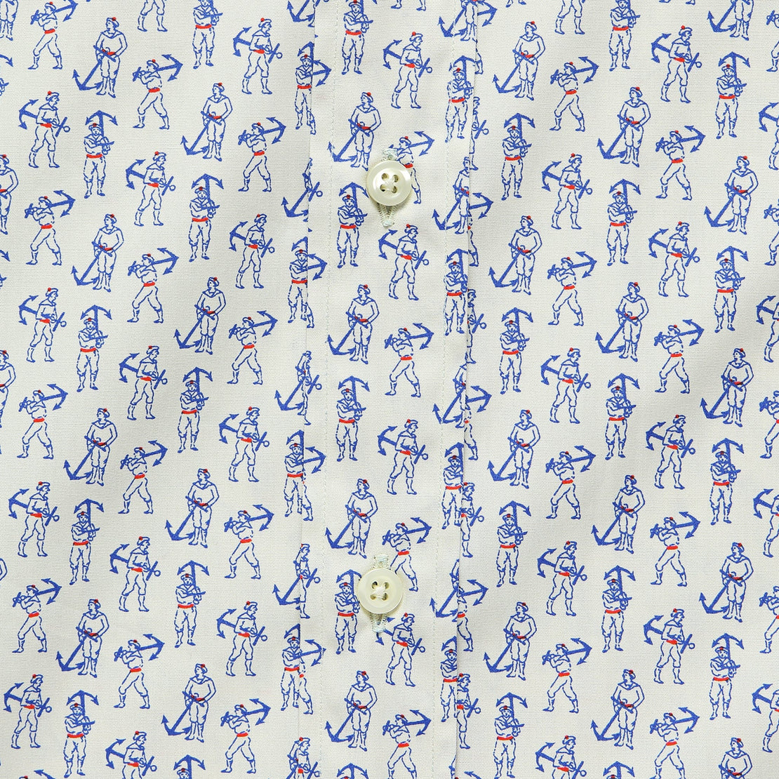 Santiago Shirt Co. - Valparaiso Anchor Man Shirt