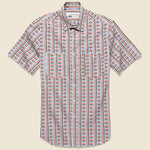 Santiago Shirt Co. - Selknam Stripe Shirt - Gitman Vintage - STAG Provisions - Tops - S/S Woven - Stripe