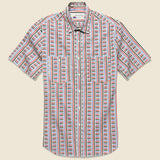 Santiago Shirt Co. - Selknam Stripe Shirt - Gitman Vintage - STAG Provisions - Tops - S/S Woven - Stripe