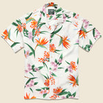 Aloha Floral Shirt - White - Gitman Vintage - STAG Provisions - Tops - S/S Woven - Floral