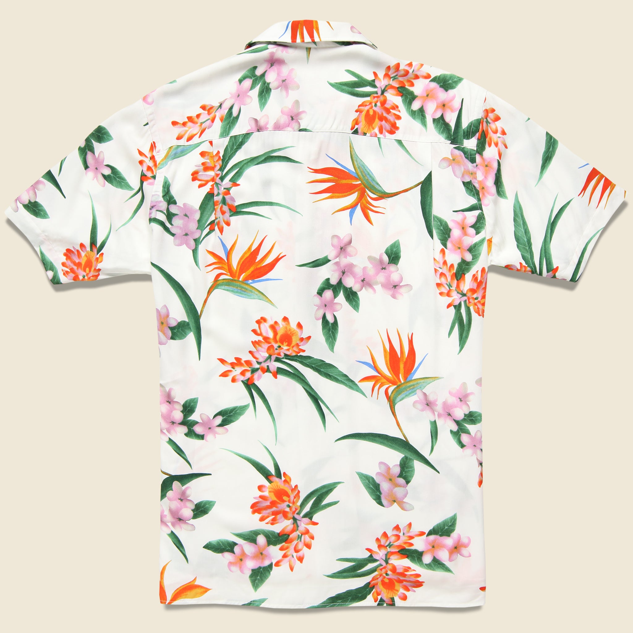 
                          Aloha Floral Shirt - White - Gitman Vintage - STAG Provisions - Tops - S/S Woven - Floral
                        