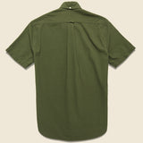 Seersucker Shirt - Olive - Gitman Vintage - STAG Provisions - Tops - S/S Woven - Other Pattern