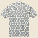 Zig Zag Dot Shirt - White/Blue - Gitman Vintage - STAG Provisions - Tops - S/S Woven - Dot