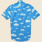 Clouds Shirt - Blue - Gitman Vintage - STAG Provisions - Tops - S/S Woven - Other Pattern