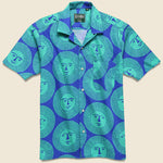 Here Comes The Sun Camp Shirt - Green/Blue - Gitman Vintage - STAG Provisions - Tops - S/S Woven - Other Pattern