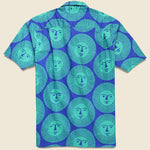 Here Comes The Sun Camp Shirt - Green/Blue - Gitman Vintage - STAG Provisions - Tops - S/S Woven - Other Pattern