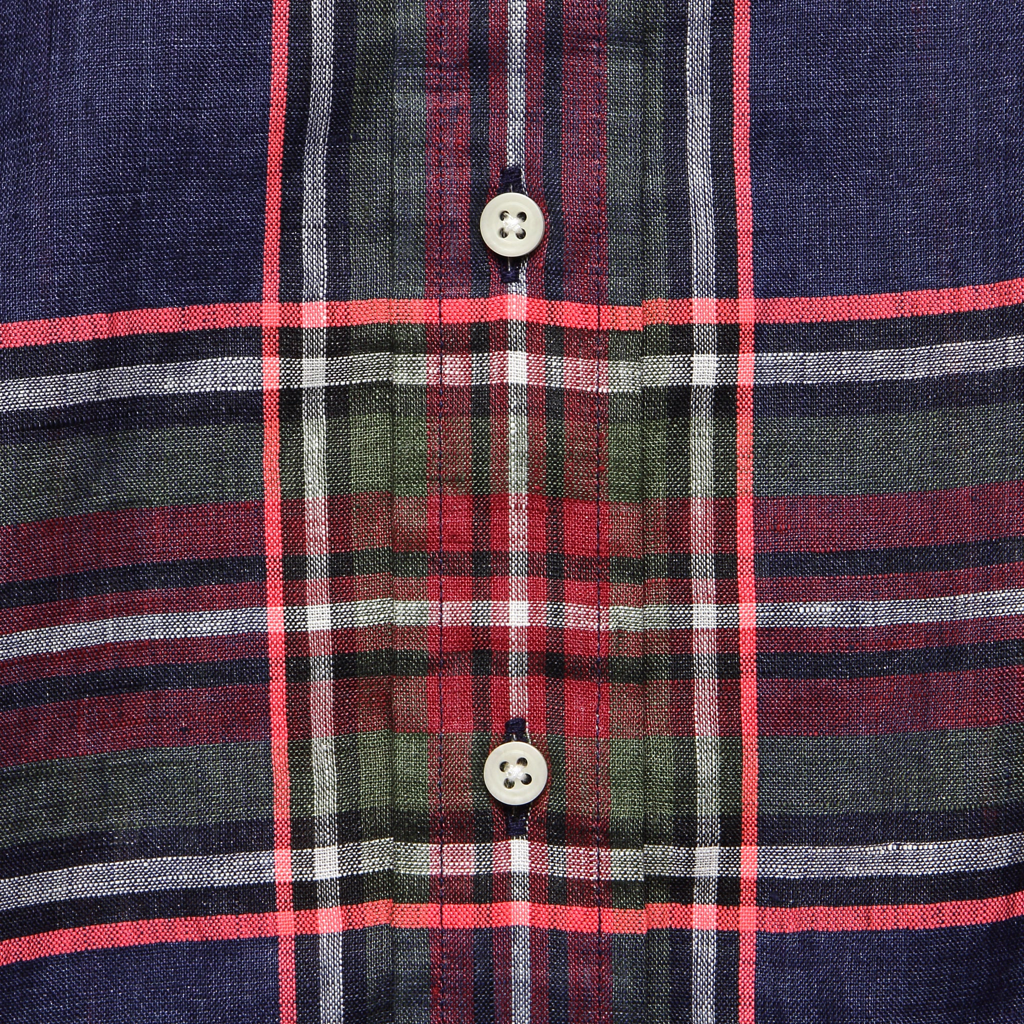 
                          Archive Madras Oxford Shirt - Navy - Gitman Vintage - STAG Provisions - Tops - S/S Woven - Plaid
                        