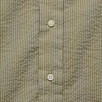 Tonal Stripe Seersucker Oxford Shirt - Khaki - Gitman Vintage - STAG Provisions - Tops - S/S Woven - Other Pattern