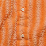 Neon Stripe Seersucker Oxford Shirt - Orange - Gitman Vintage - STAG Provisions - Tops - S/S Woven - Other Pattern