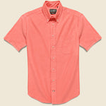 American Neon Oxford Shirt - Pink - Gitman Vintage - STAG Provisions - Tops - S/S Woven - Solid