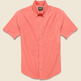 American Neon Oxford Shirt - Pink - Gitman Vintage - STAG Provisions - Tops - S/S Woven - Solid