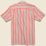 Awning Stripe Camp Shirt - Pink - Gitman Vintage - STAG Provisions - Tops - S/S Woven - Stripe