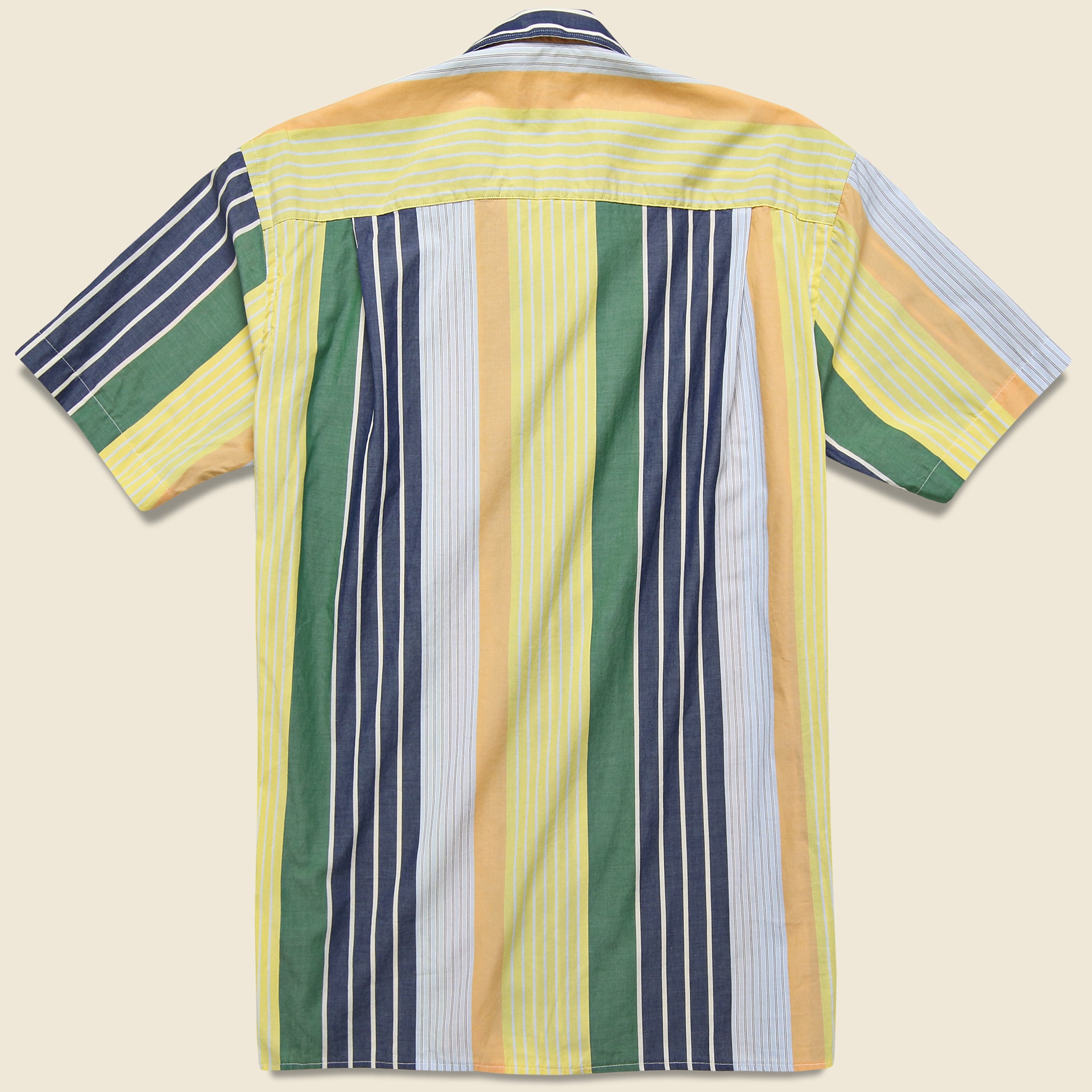 Awning Stripe Camp Shirt - Multi - Gitman Vintage - STAG Provisions - Tops - S/S Woven - Stripe