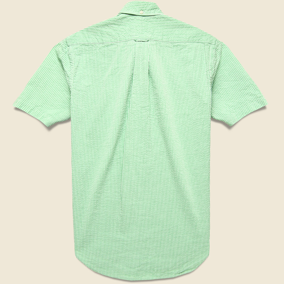 Tonal Seersucker Shirt - Green - Gitman Vintage - STAG Provisions - Tops - S/S Woven - Other Pattern
