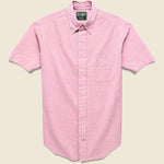 Tonal Seersucker Shirt - Pink - Gitman Vintage - STAG Provisions - Tops - S/S Woven - Other Pattern