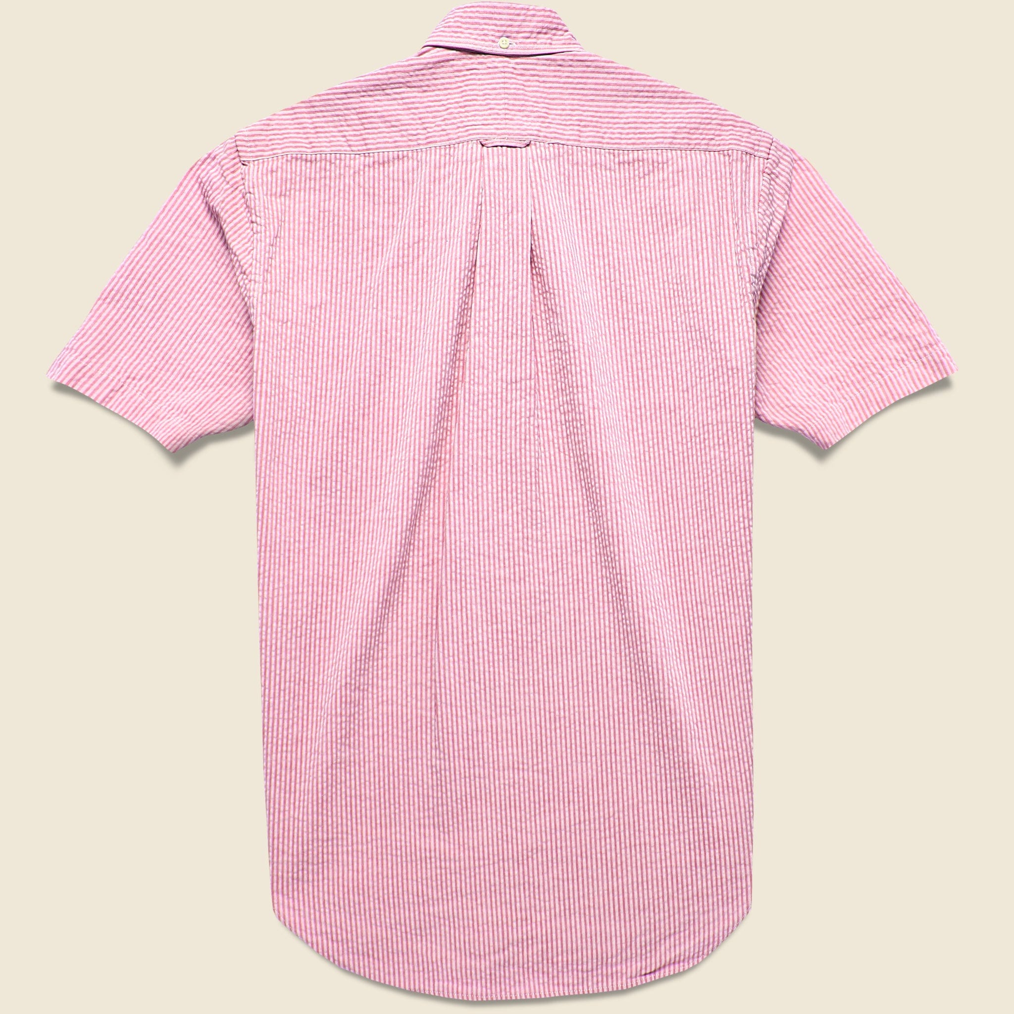 
                          Tonal Seersucker Shirt - Pink - Gitman Vintage - STAG Provisions - Tops - S/S Woven - Other Pattern
                        