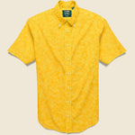 Tie Dye Oxford - Yellow - Gitman Vintage - STAG Provisions - Tops - S/S Woven - Other Pattern