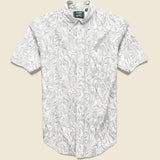 Ripple Shirt - Black/White - Gitman Vintage - STAG Provisions - Tops - S/S Woven - Other Pattern