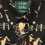 Cowboy Print Shirt - Black - Gitman Vintage - STAG Provisions - Tops - S/S Woven - Other Pattern