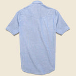 Howdy Chambray Western Shirt - Indigo - Gitman Vintage - STAG Provisions - Tops - S/S Woven - Other Pattern