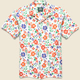 Alexander Girard Flores Camp Shirt - White - Gitman Vintage - STAG Provisions - Tops - S/S Woven - Floral