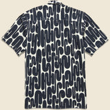 Alexander Girard January Camp Shirt - Black/White - Gitman Vintage - STAG Provisions - Tops - S/S Woven - Other Pattern