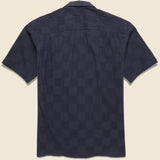 Panama Washer Cloth Camp Shirt - Navy - Gitman Vintage - STAG Provisions - Tops - S/S Woven - Solid