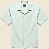 Botanic Dyed Dobby Shirt - Seafoam - Gitman Vintage - STAG Provisions - Tops - S/S Woven - Solid