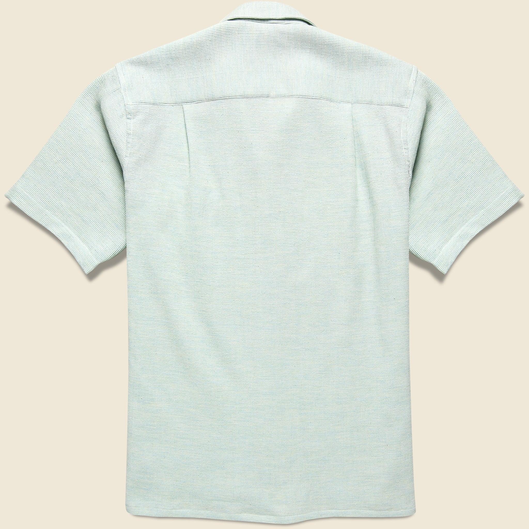 Botanic Dyed Dobby Shirt - Seafoam - Gitman Vintage - STAG Provisions - Tops - S/S Woven - Solid