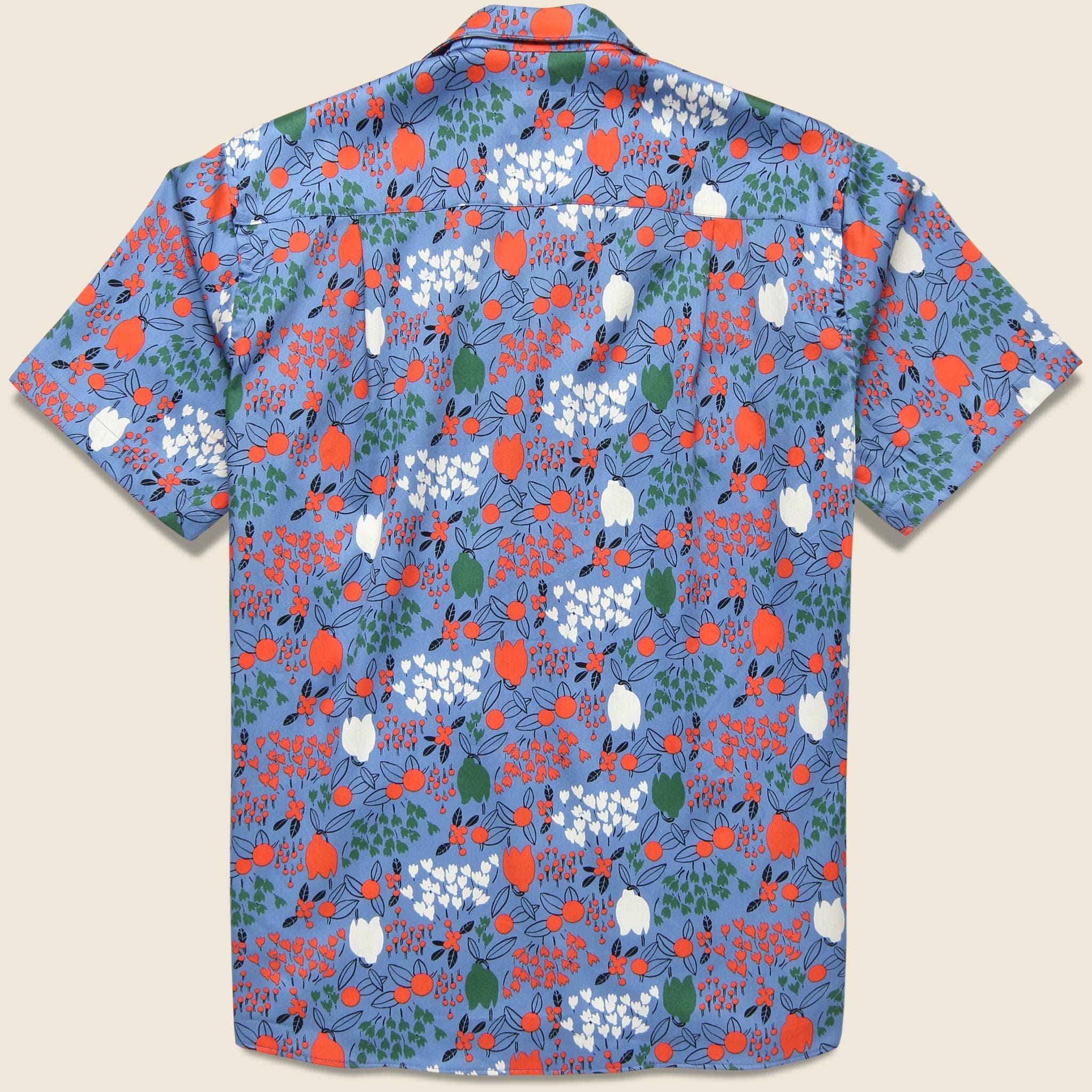 
                          Tulip Fields Shirt - Blue - Gitman Vintage - STAG Provisions - Tops - S/S Woven - Floral
                        