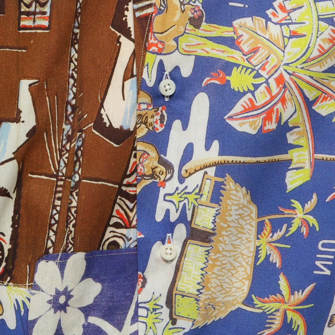Aloha Quilt Shirt - Multi - Gitman Vintage - STAG Provisions - Tops - S/S Woven - Other Pattern