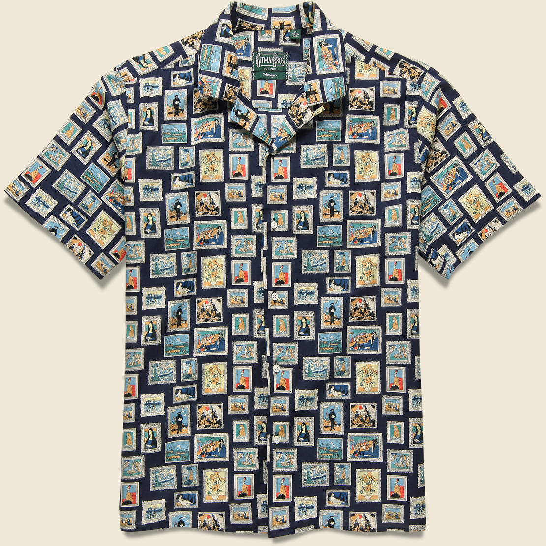 Gitman Vintage Old Masters Shirt - Navy