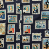 Old Masters Shirt - Navy - Gitman Vintage - STAG Provisions - Tops - S/S Woven - Other Pattern
