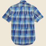 Ikat Madras Shirt - Blue - Gitman Vintage - STAG Provisions - Tops - S/S Woven - Plaid