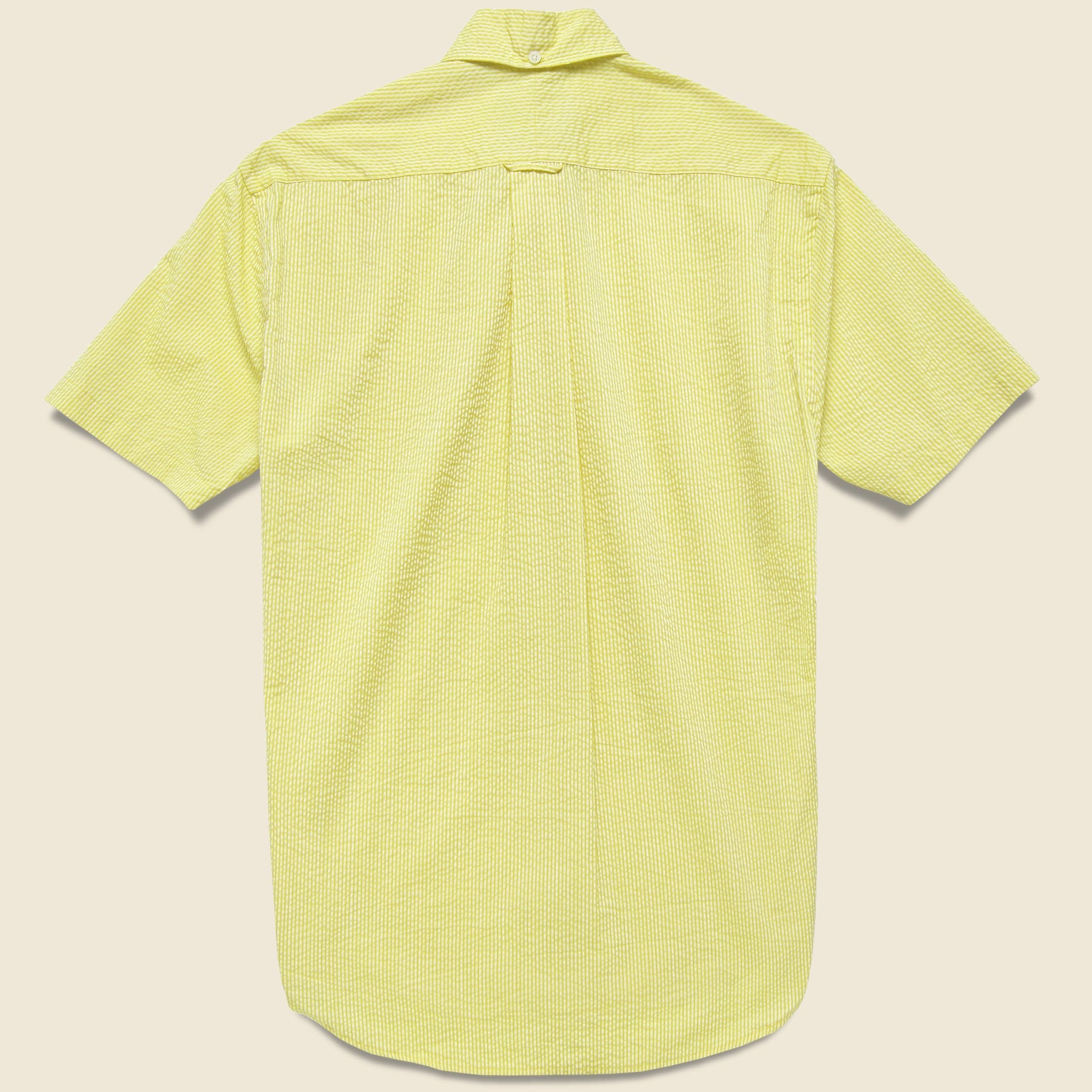 Seersucker Shirt - Yellow/White Stripe - Gitman Vintage - STAG Provisions - Tops - S/S Woven - Seersucker