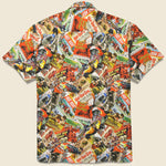 Hot Rod Print Camp Shirt - Gitman Vintage - STAG Provisions - Tops - S/S Woven - Other Pattern