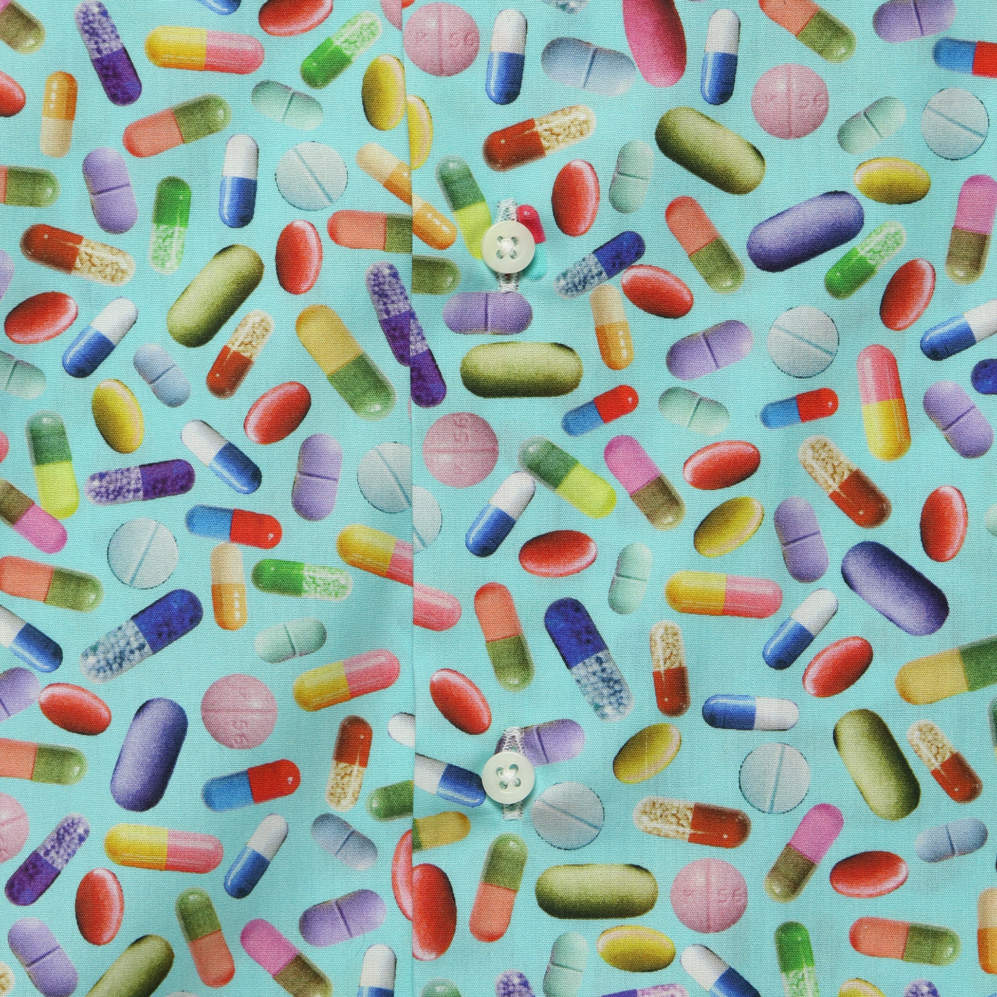 Pill Print Camp Shirt - Gitman Vintage - STAG Provisions - Tops - S/S Woven - Other Pattern