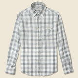 Durham Gingham Double Cloth Shirt - Heather Grey - Grayers - STAG Provisions - Tops - L/S Woven - Plaid