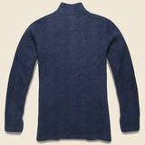 Nelson Jacquard Swacket - Navy Marl - Grayers - STAG Provisions - Tops - Sweater