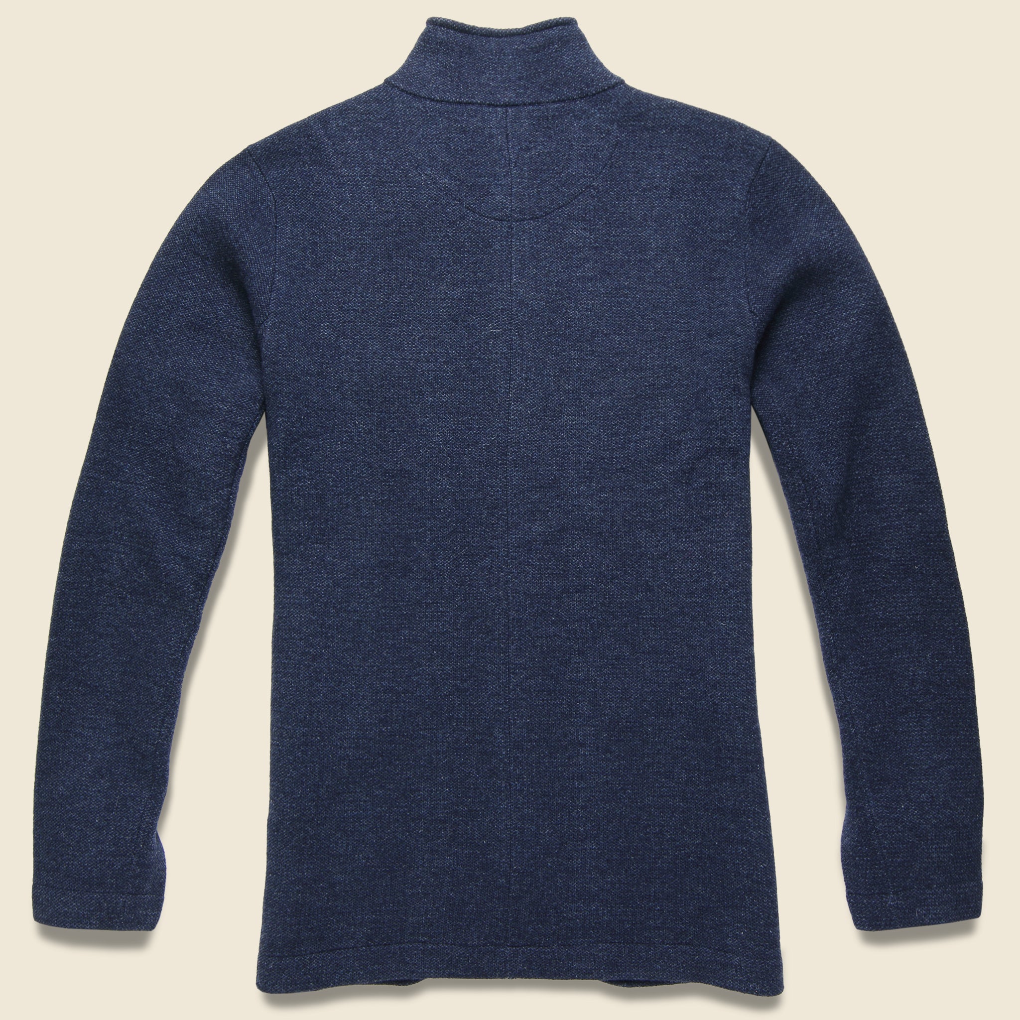 Nelson Jacquard Swacket - Navy Marl - Grayers - STAG Provisions - Tops - Sweater