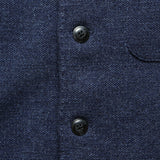Nelson Jacquard Swacket - Navy Marl - Grayers - STAG Provisions - Tops - Sweater