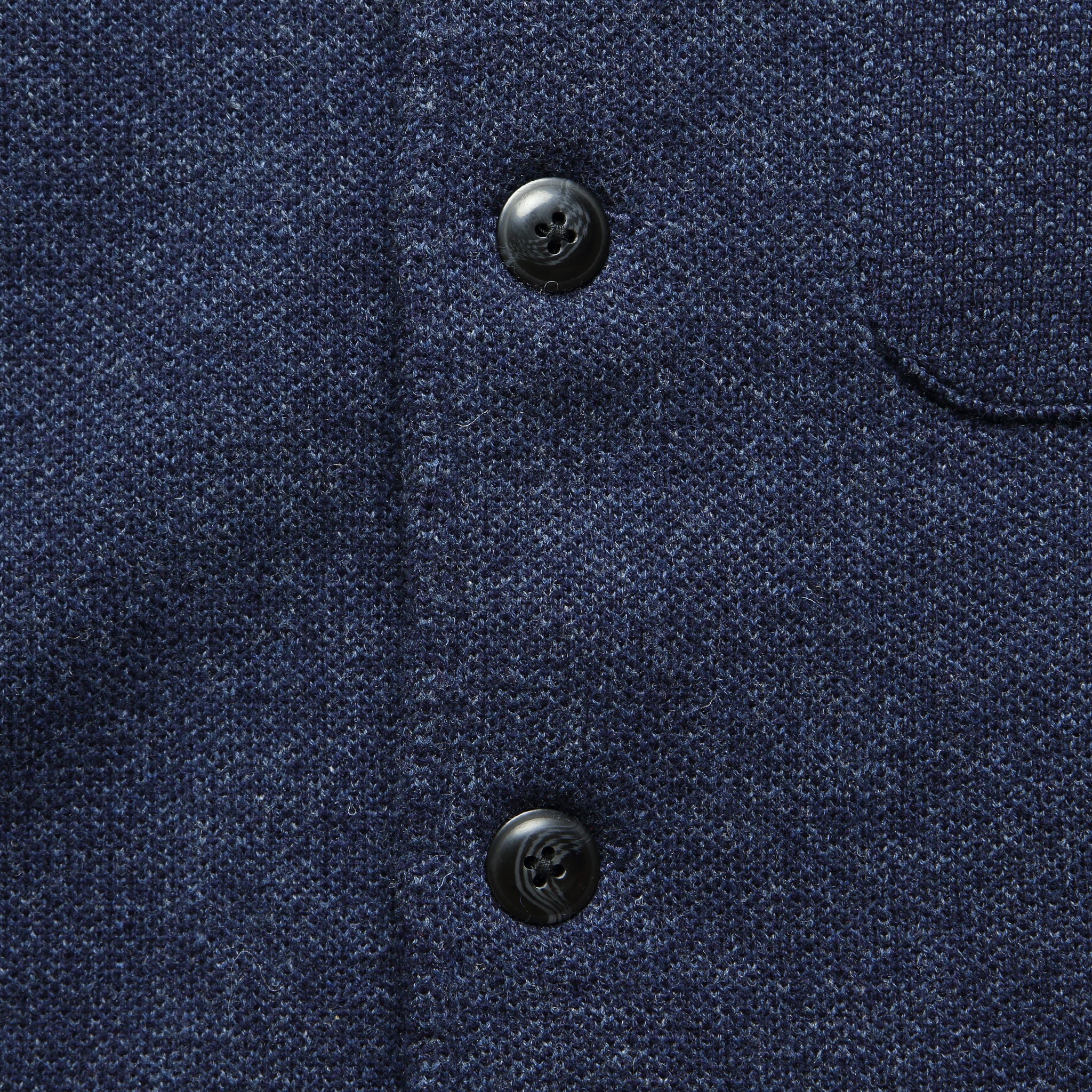 Nelson Jacquard Swacket - Navy Marl - Grayers - STAG Provisions - Tops - Sweater