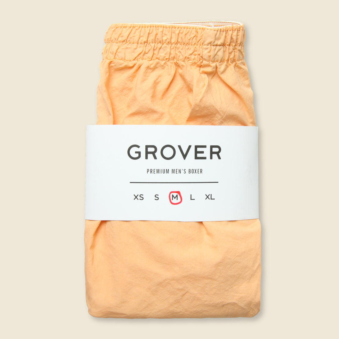 Boxers - Salmon - Grover - STAG Provisions - Accessories - Underwear