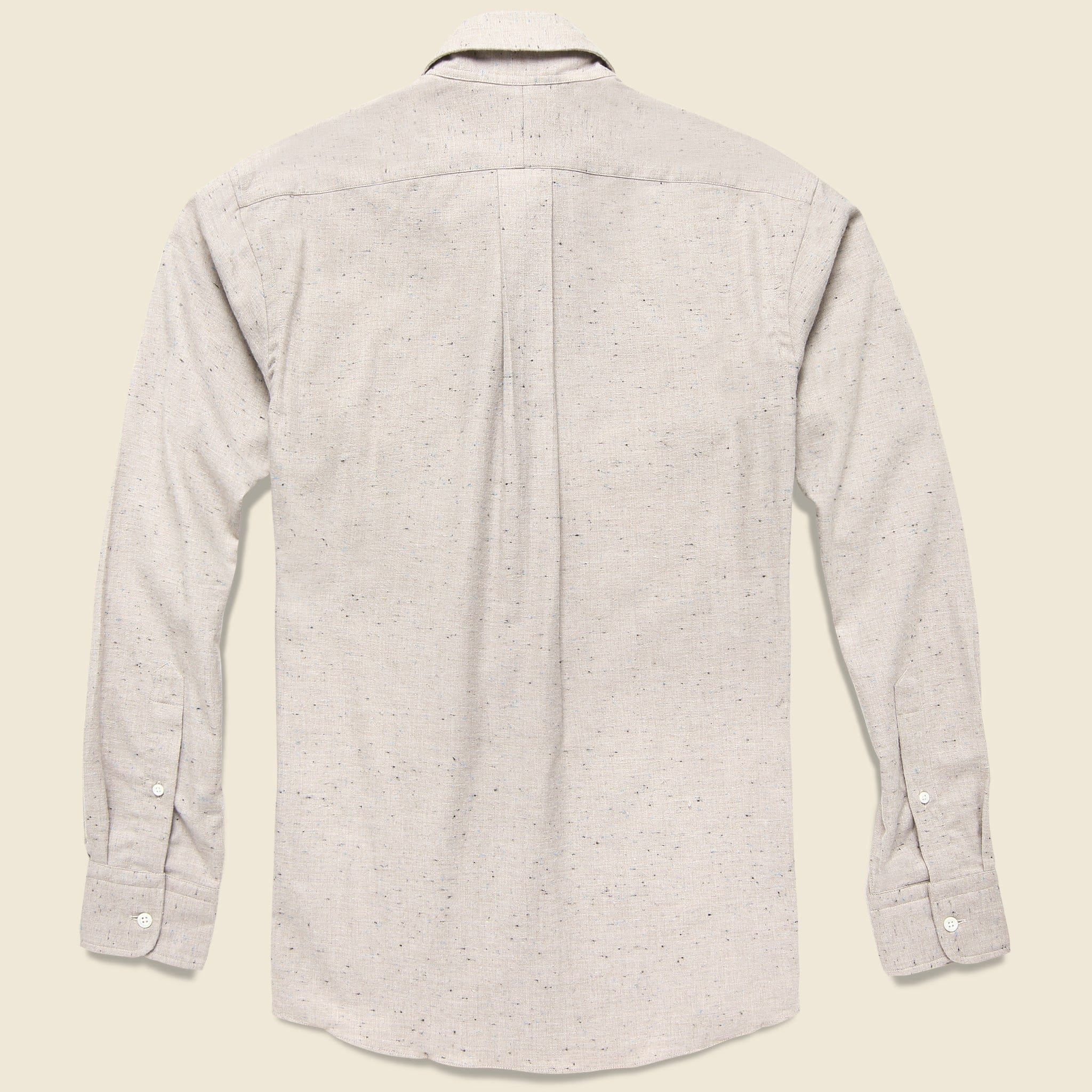 
                          Twill Fleck Shirt - Tan - Hamilton Shirt Co. - STAG Provisions - Tops - L/S Woven - Fleck
                        