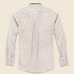 Twill Fleck Shirt - Tan - Hamilton Shirt Co. - STAG Provisions - Tops - L/S Woven - Fleck